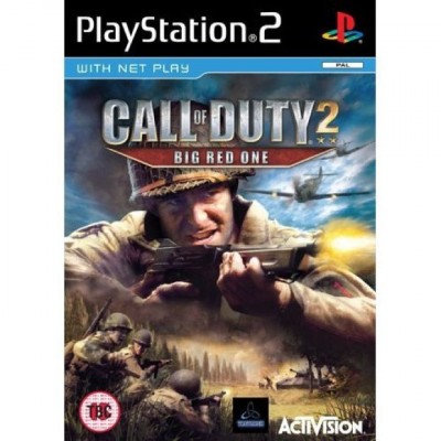 Call of Duty 2 Big Red One [PS2, английская версия]